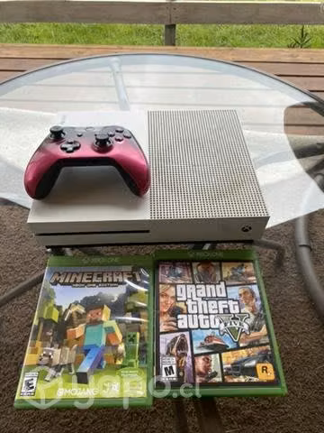 XBOX ONE S 500gb +2juegos +1control PERFECTO ESTAD
