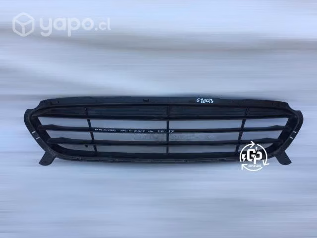 Rejilla hyundai accent 2012-2019