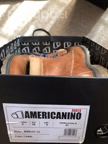 Zapato cuero americanino ( hombre) nuevo