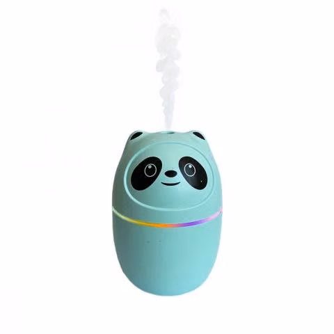 Humidificador panda modelo A10 con luz led recarga