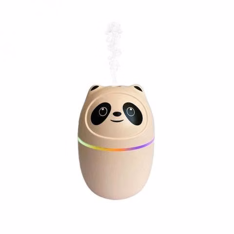 Humidificador panda modelo A10 con luz led recarga