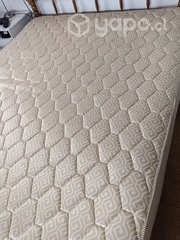 Cama 2 plazas con colchon