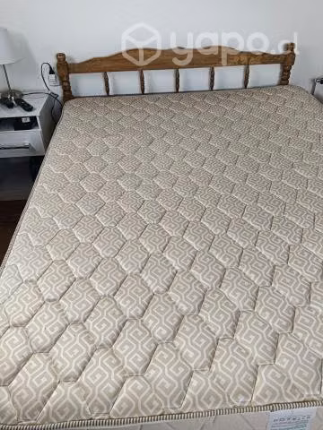 Cama 2 plazas con colchon - Imagen 2