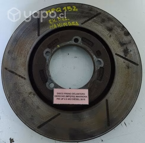 Disco Freno Del Der (MPQ152) Mahindra Pik Up 2018
