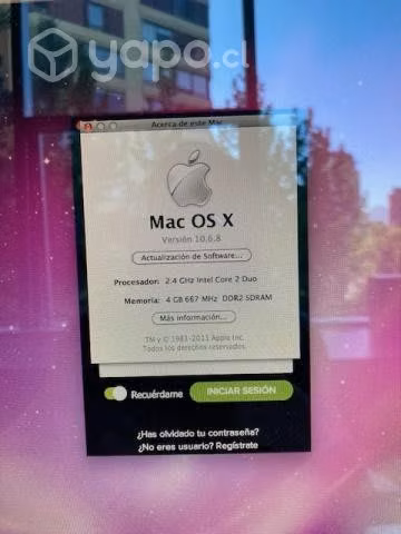 Computador Mac OS X