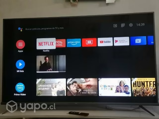 Smart tv TCL 55 pulgadas Ultra HD