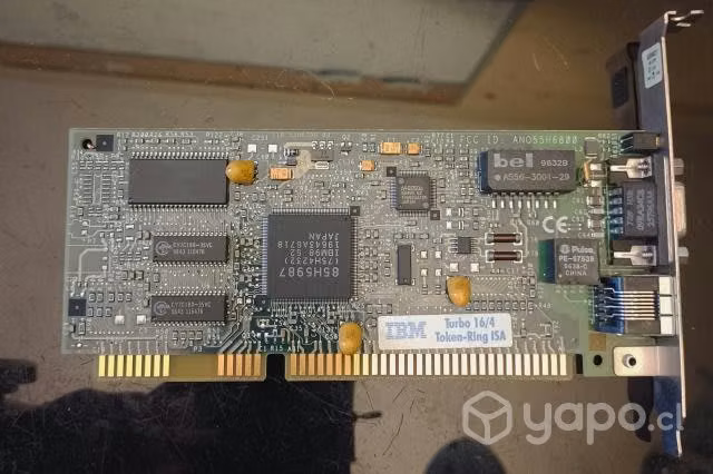 Tarjeta de Red IBM retro 16-bit