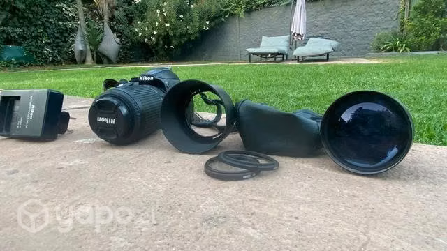 Nikon 3100 y accesorios