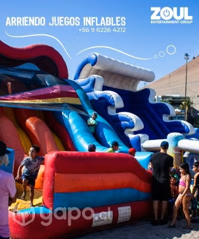 Arriendo juegos inflables