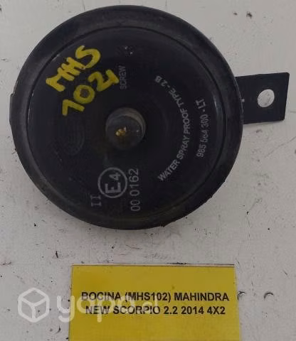 Bocina (MHS102) Mahindra New Scorpio 2.2 2014 4x2