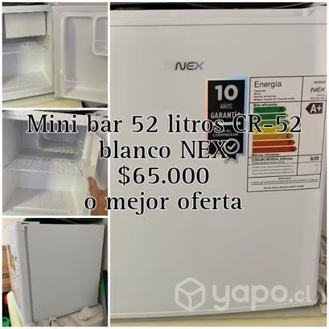Mini bar blanco