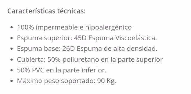 Colchon antiescaras