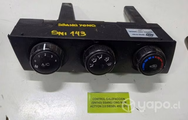 Control Calefacción (SNI143) Ssangyong New Actyon