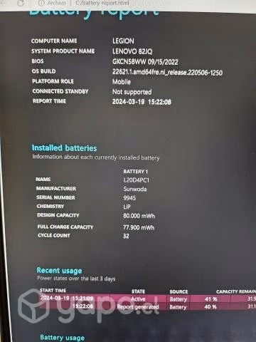 Notebook Gamer Lenovo Legion 5 Pro Ryzen 7 Rtx3060