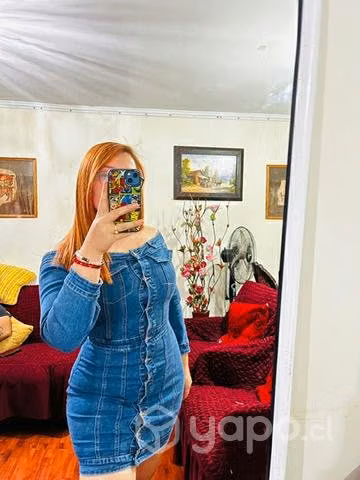 Vestido mezclilla