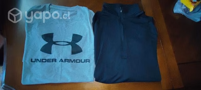Polera y poleron under Armour