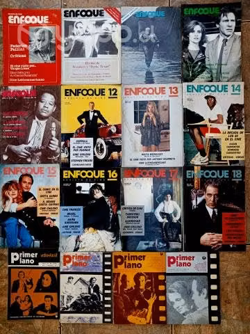 12 ejemplares Revista ENFOQUE (cine)