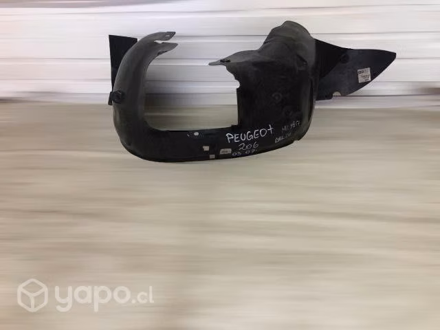 Guardafango delantero rh peugeot 