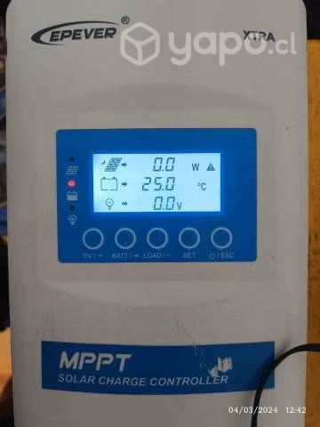 Epever Controlador de Carga Solar MPPT XTRA3215N 1