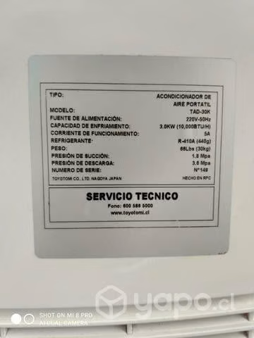 Aire acondicionado TOYOTOMI - Imagen 4