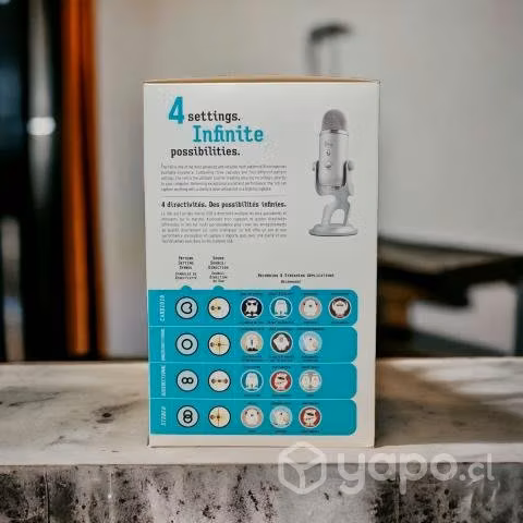 Blue Yeti Microfono USB