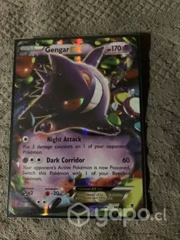 Carta Pokemon Gengar EX