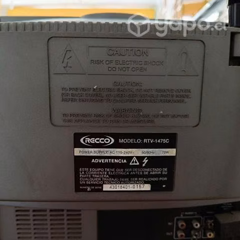 Televisor marca Recco a color