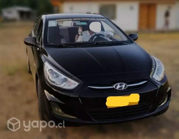 Vendo taxi colectivo hyundai accent 2016