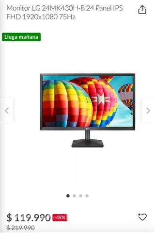 Monitor Gamer LG 24 pulgadas FHD - Imagen 3