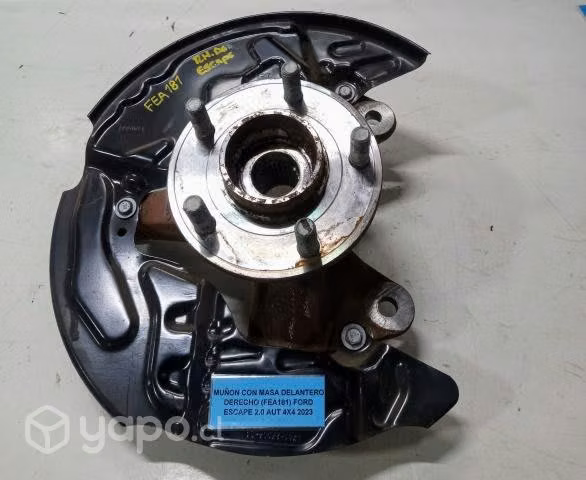 Muñon Con Masa Delantero Derecho (FEA181) Ford Esc