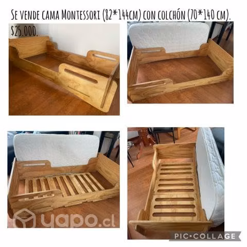 Cama Montessori de transición