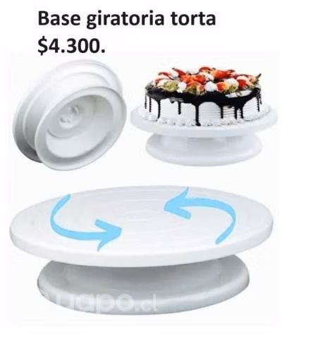 Base torta giratoria