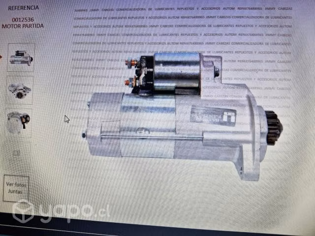 Motor partida navara 2.5 HD diesel