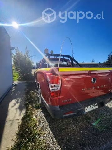 Se vende camioneta sangyong grand musso año 2020