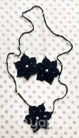 Aros a crochet de Plata y Acero hipo alergénicos - Imagen 6
