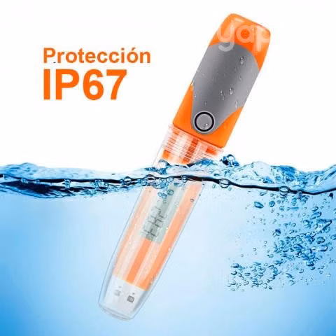 Registrador Temperatura Humedad Data Logger Elitec