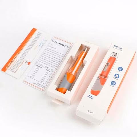 Registrador Temperatura Humedad Data Logger Elitec