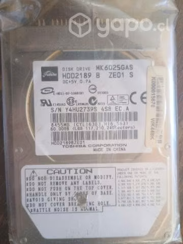 Pack de 6 Discos Duros Sata de 160gb a 15gb