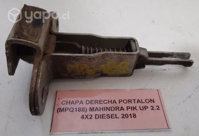 Chapa Derecha Portalon (MPQ188) Mahindra Pik Up 2