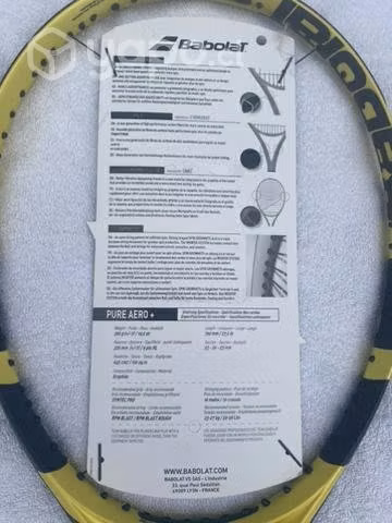 Nueva Raqueta tenis Babolat Pure Aero+ grip3 nueva
