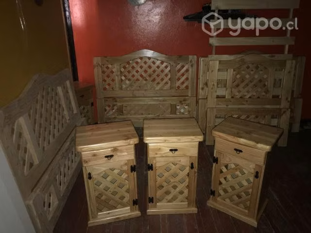 Camas Rústicas de madera - Imagen 2