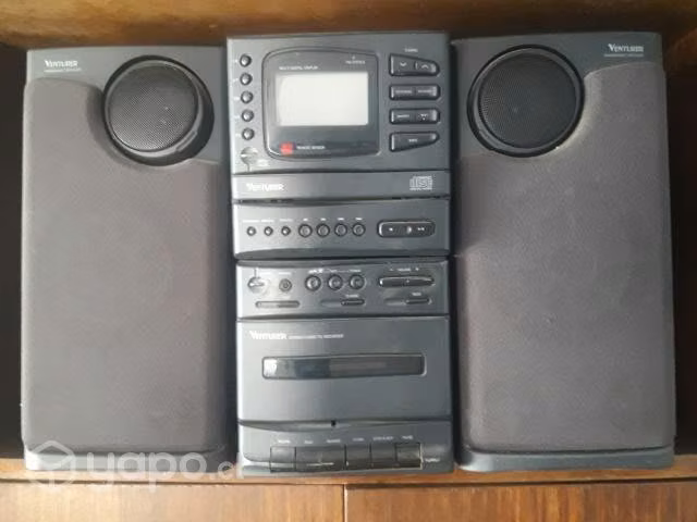 Mini componente marca Venturer antiguo