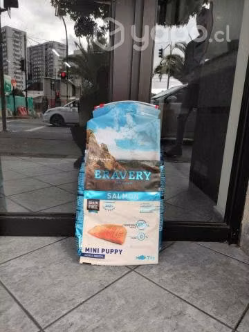 Oferta en Alimento Perro Bravery Mini Puppy Salmon
