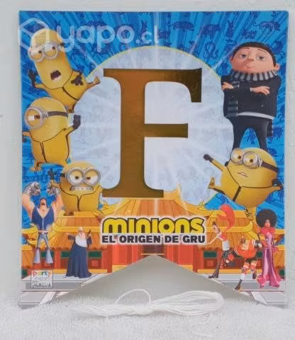 Cotillón Cumpleaños Minions para 10 niños