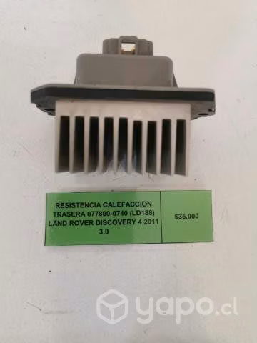 Resistencia Calefaccion Tras (LD188) Land Rover
