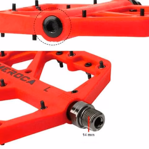 Pedales Meroca Bicicleta MTB BMX Enduro Downhill R