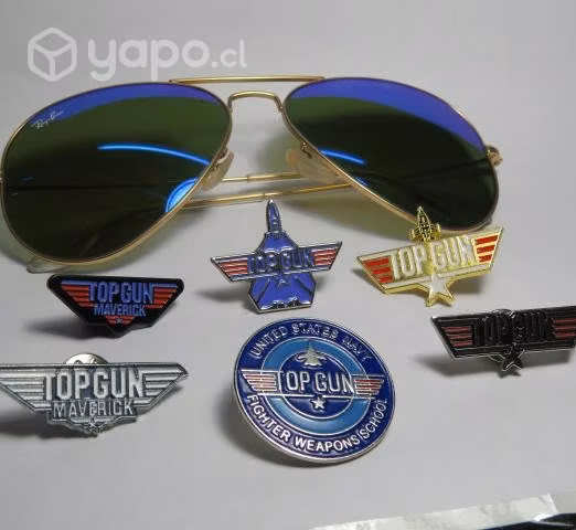 Pack Pines tipo broche TOP GUN