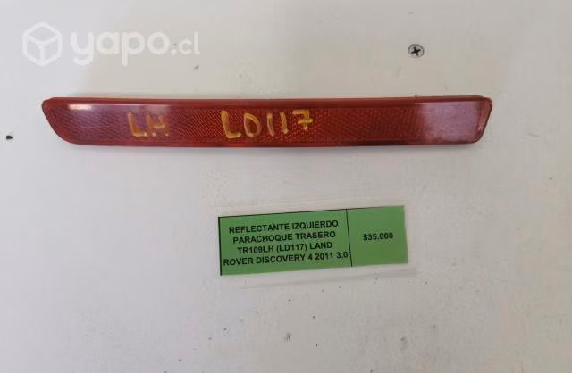 Reflectante Izq Parach Tras (LD117) Land Rover