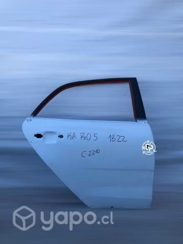Puerta trasera rh kia rio 