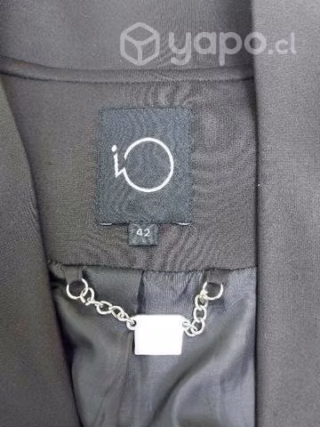Blazer Negro IO Talla 42 - Imagen 2